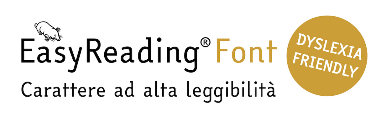 EasyReading Font - Carattere ad alta leggibilità (Dyslexia Friendly)